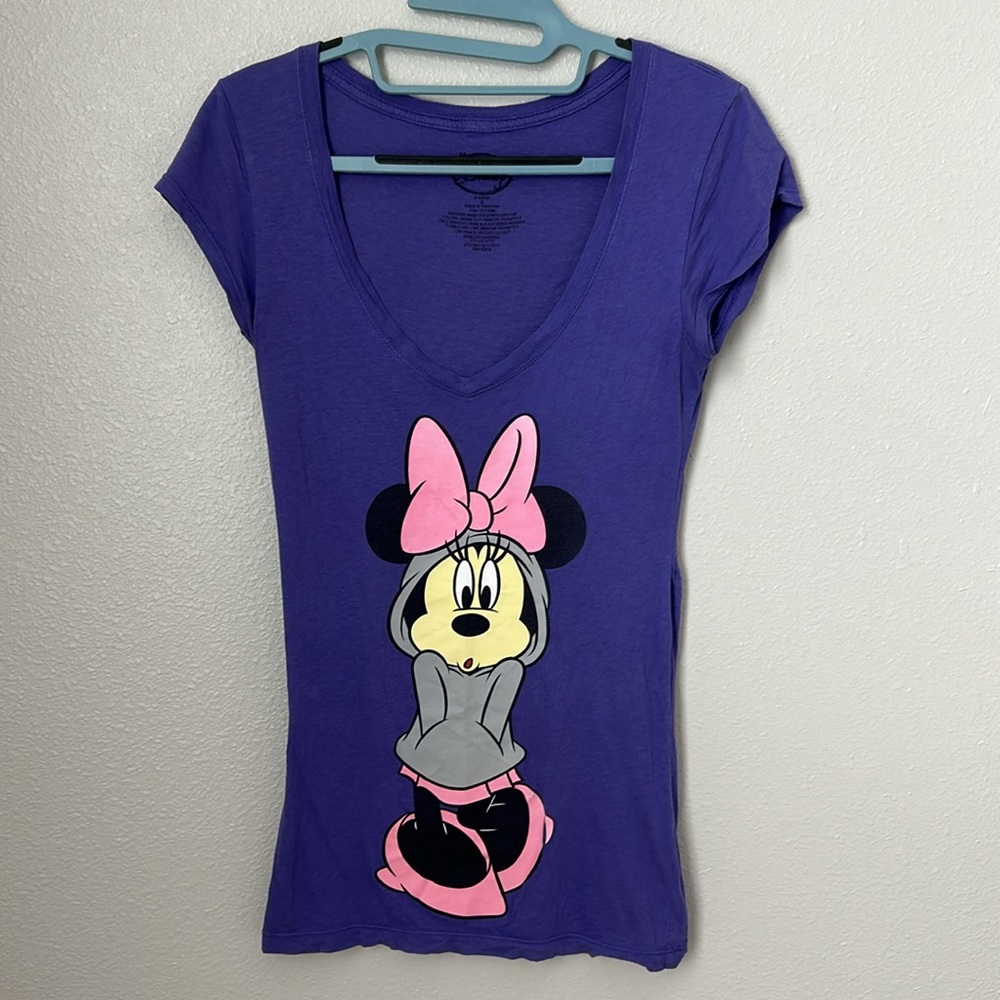 Mini mouse purple tee shirt